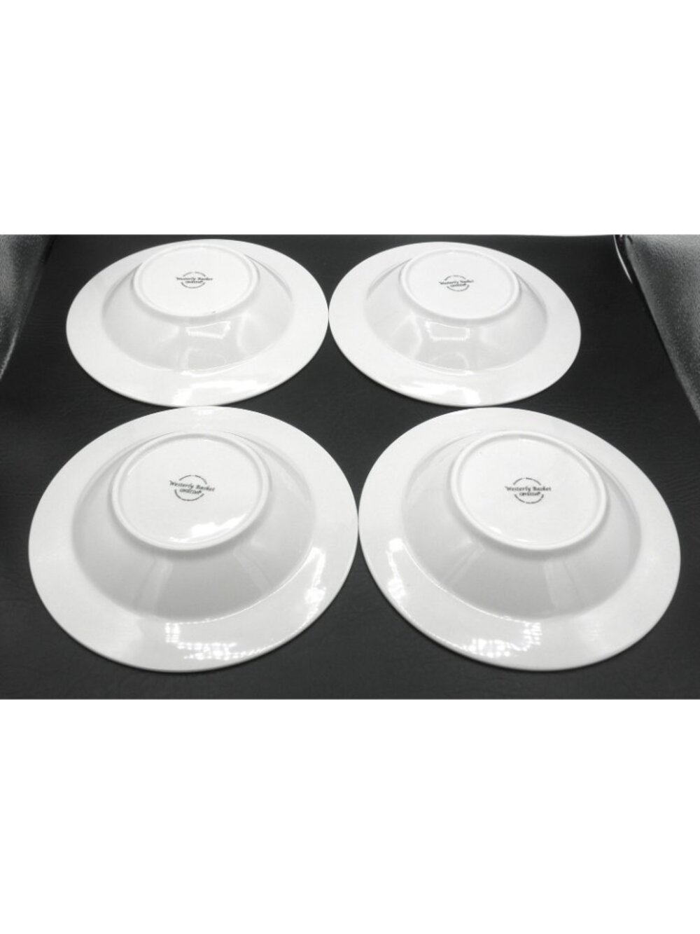 Westerly Basket by Oneida 9 Inch Rim Soup Bowls Set of 4 Pattern Code: ONEWEB - Picture 2 of 6
